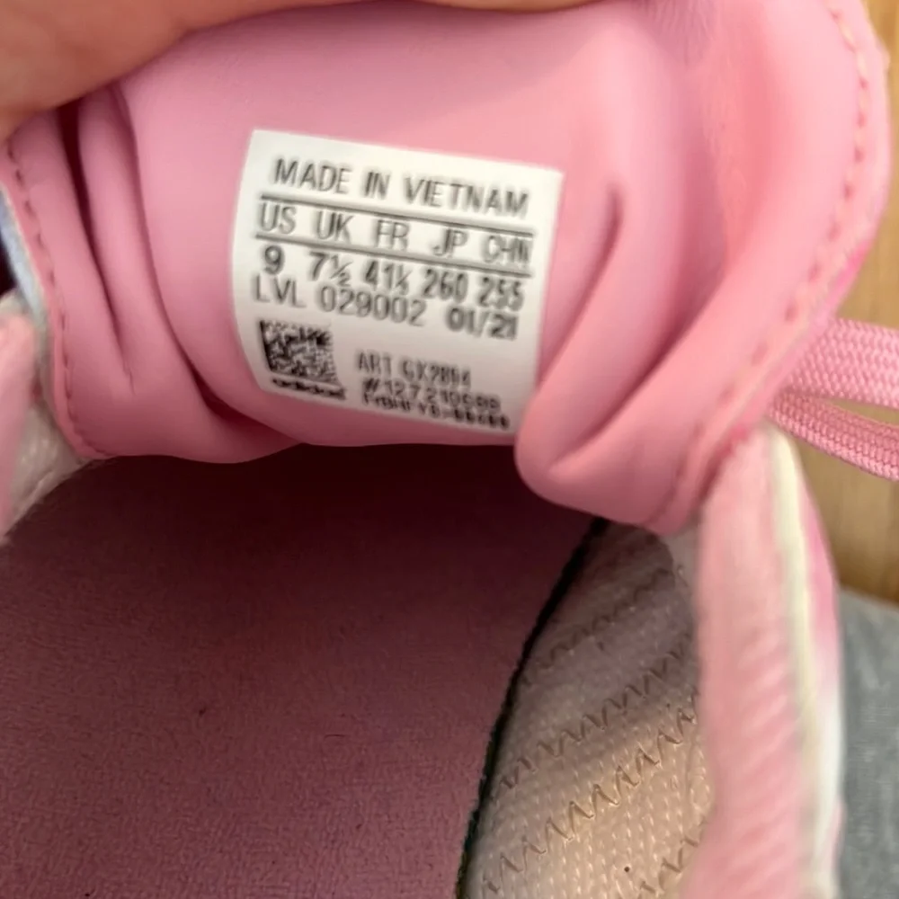 Rare Adidas Sambarose Tie Dye Tru Pink Sneakers